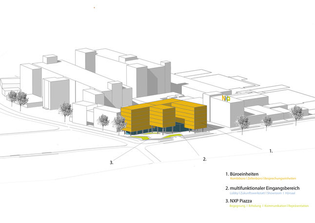 Headquarters NXP Hamburg Studio b2 Headquarters NXP Hamburg Studio b2